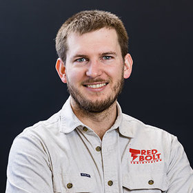 Portrait of Kyle Briskey, Engineering Manager at Red Bolt Engineering